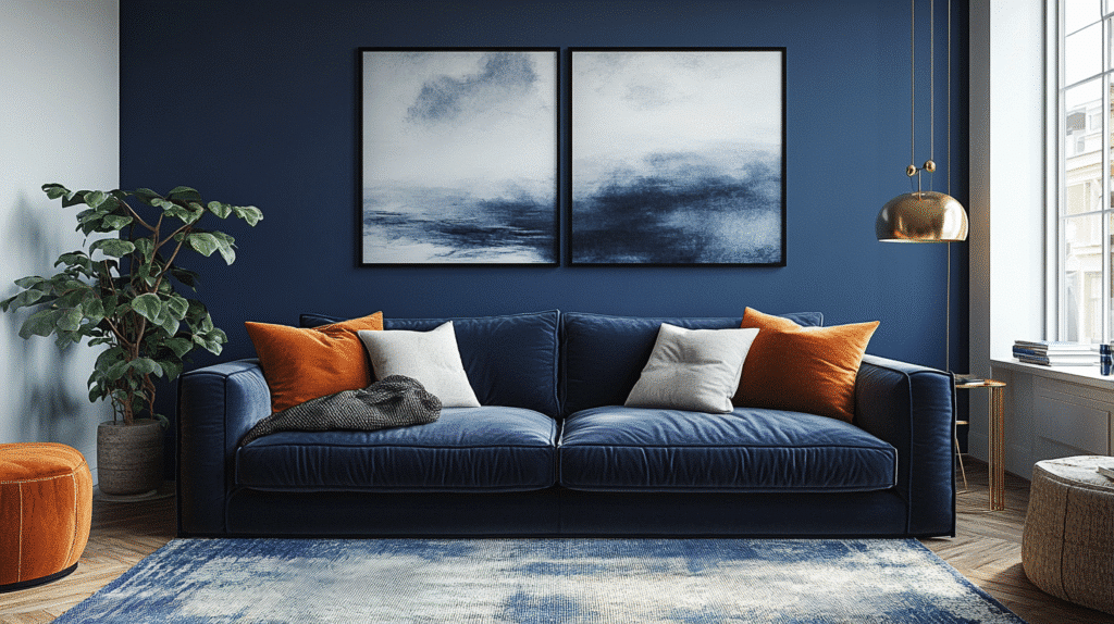 modern cozy living room