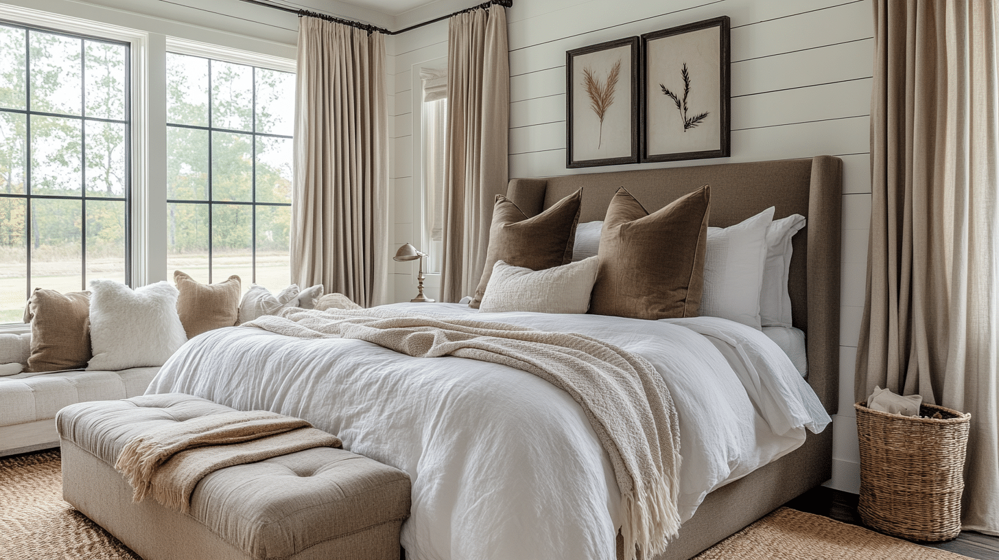 29 Modern Farmhouse Bedroom Ideas That Capture Relaxed Country Living ...