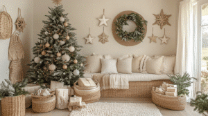 natural christmas decor