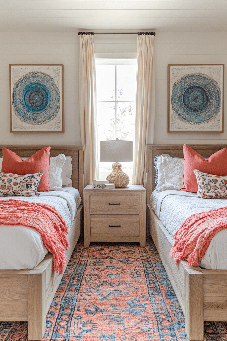 boy and girl shared bedroom