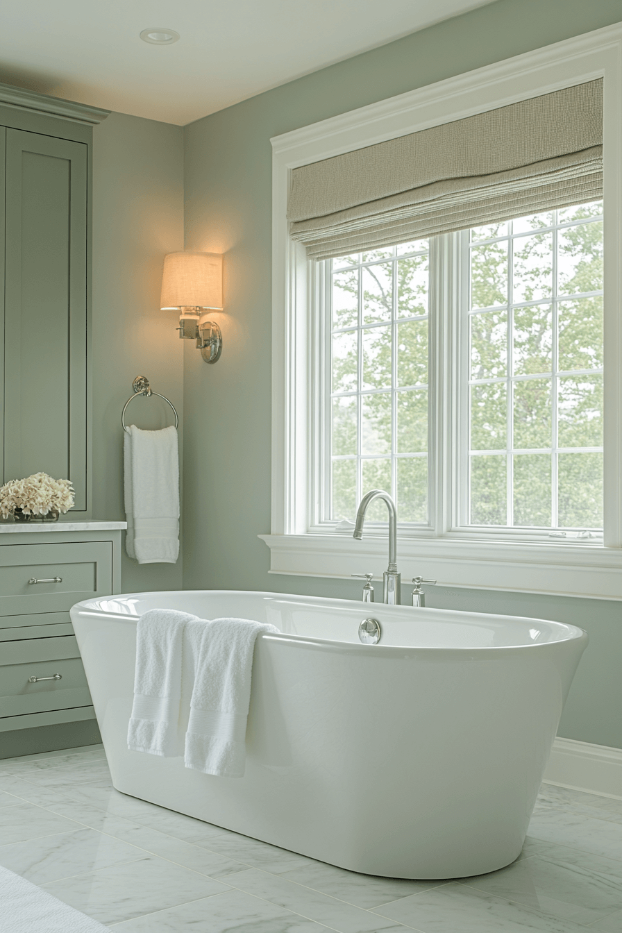 sage green bathroom ideas