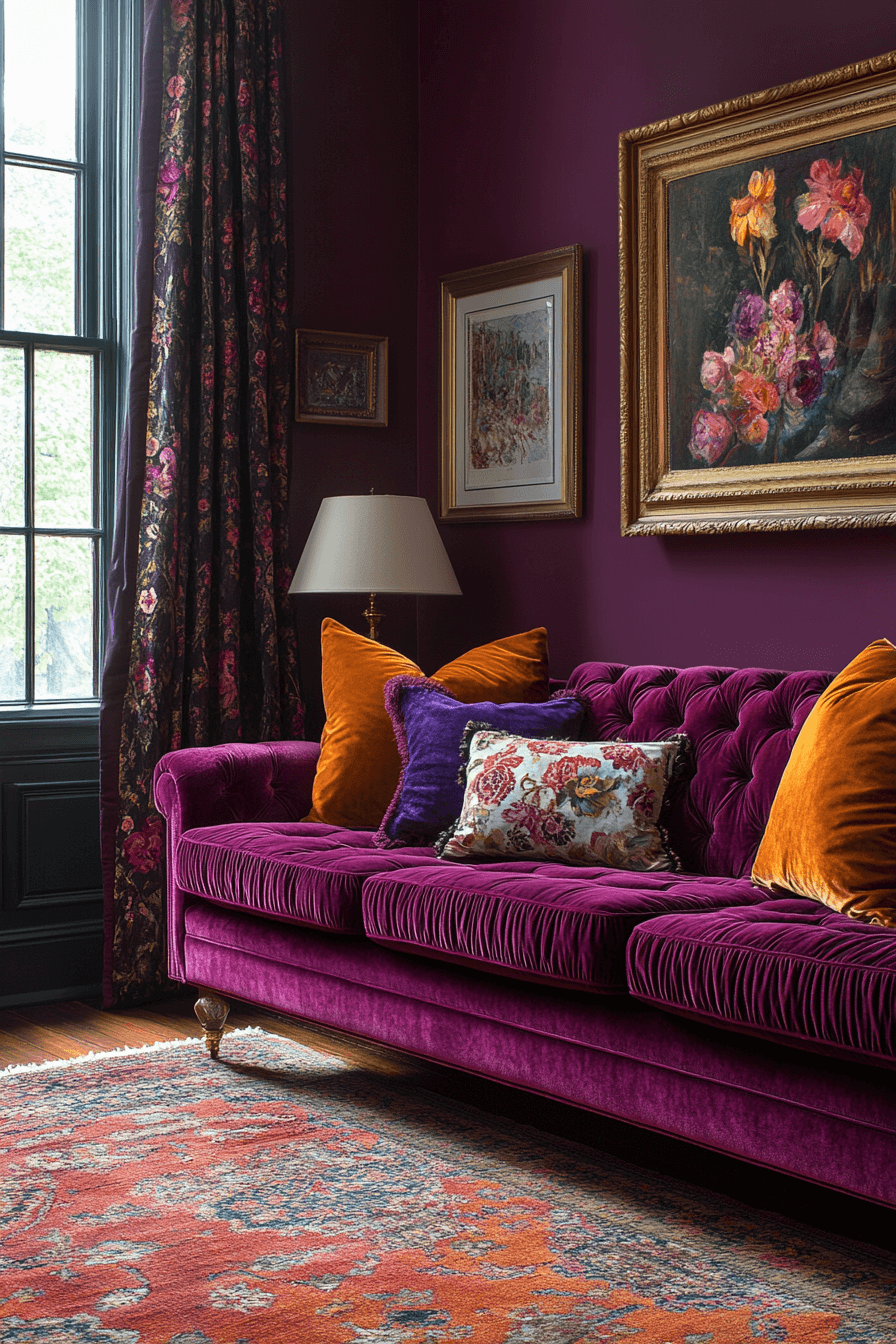 vintage maximalist decor
