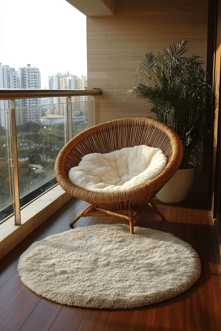 29 Small Apartment Balcony Ideas For A Calm Cheerful And Relaxing Space ...