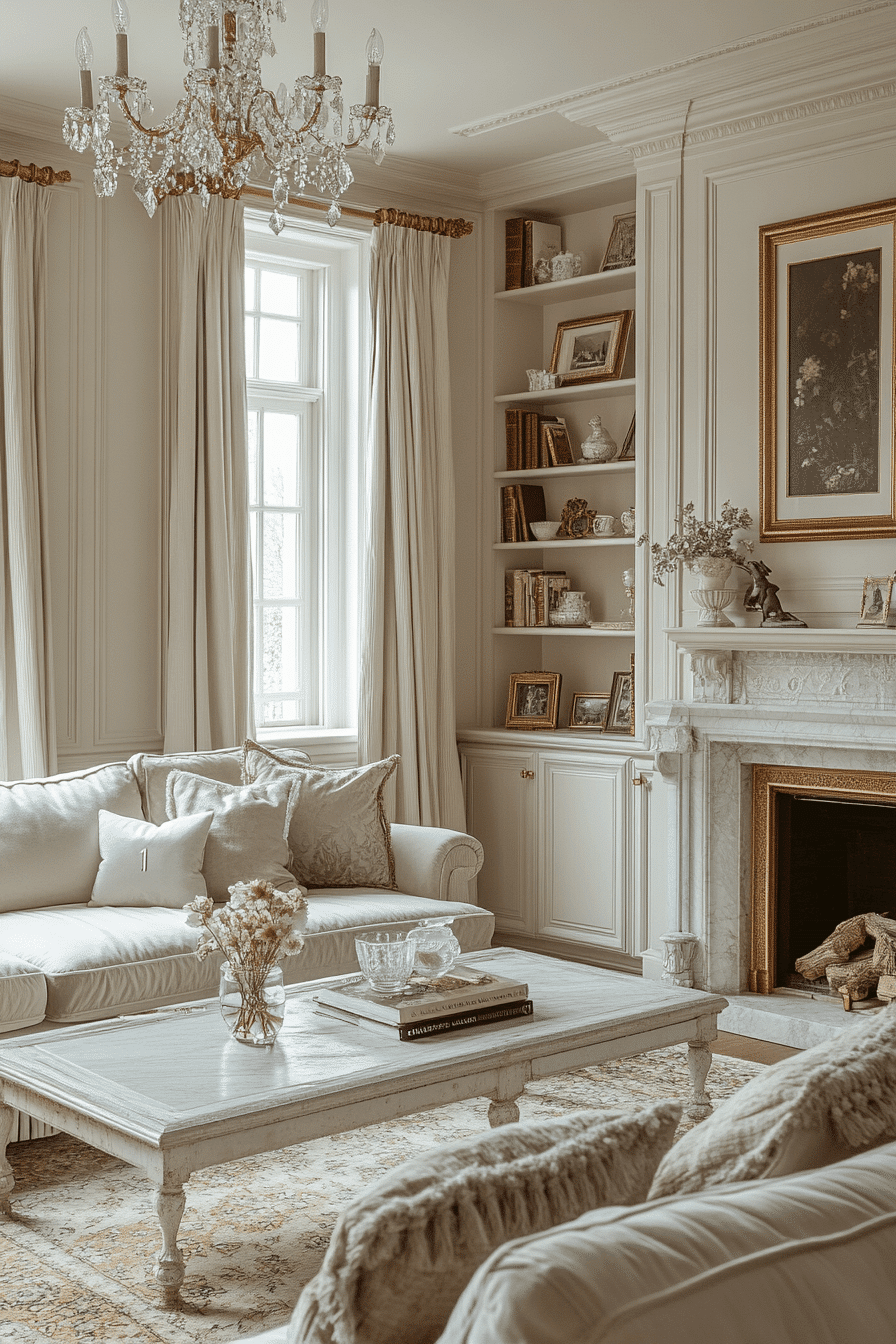 victorian living room