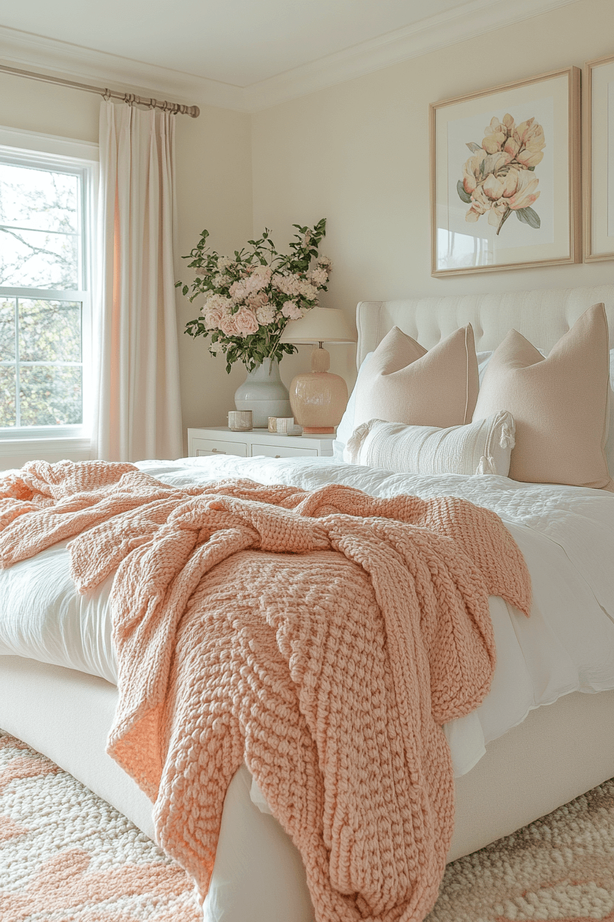 cozy girly bedroom