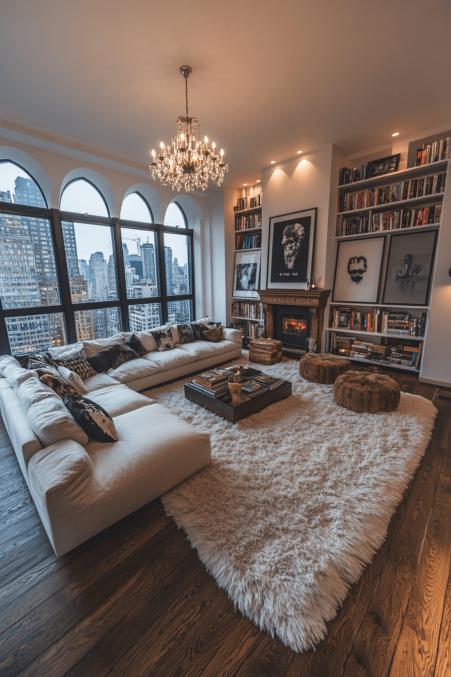 Curated visual reference: Visual Reference: 29 Penthouse Living Room Inspiration That Brings Comfort And Glamour