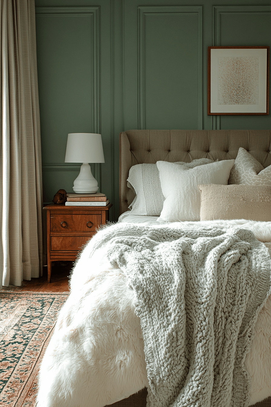 Like Soft Sage Or Reference: 29 Sage Green Bedroom Ideas That Feel Soft And Refreshing