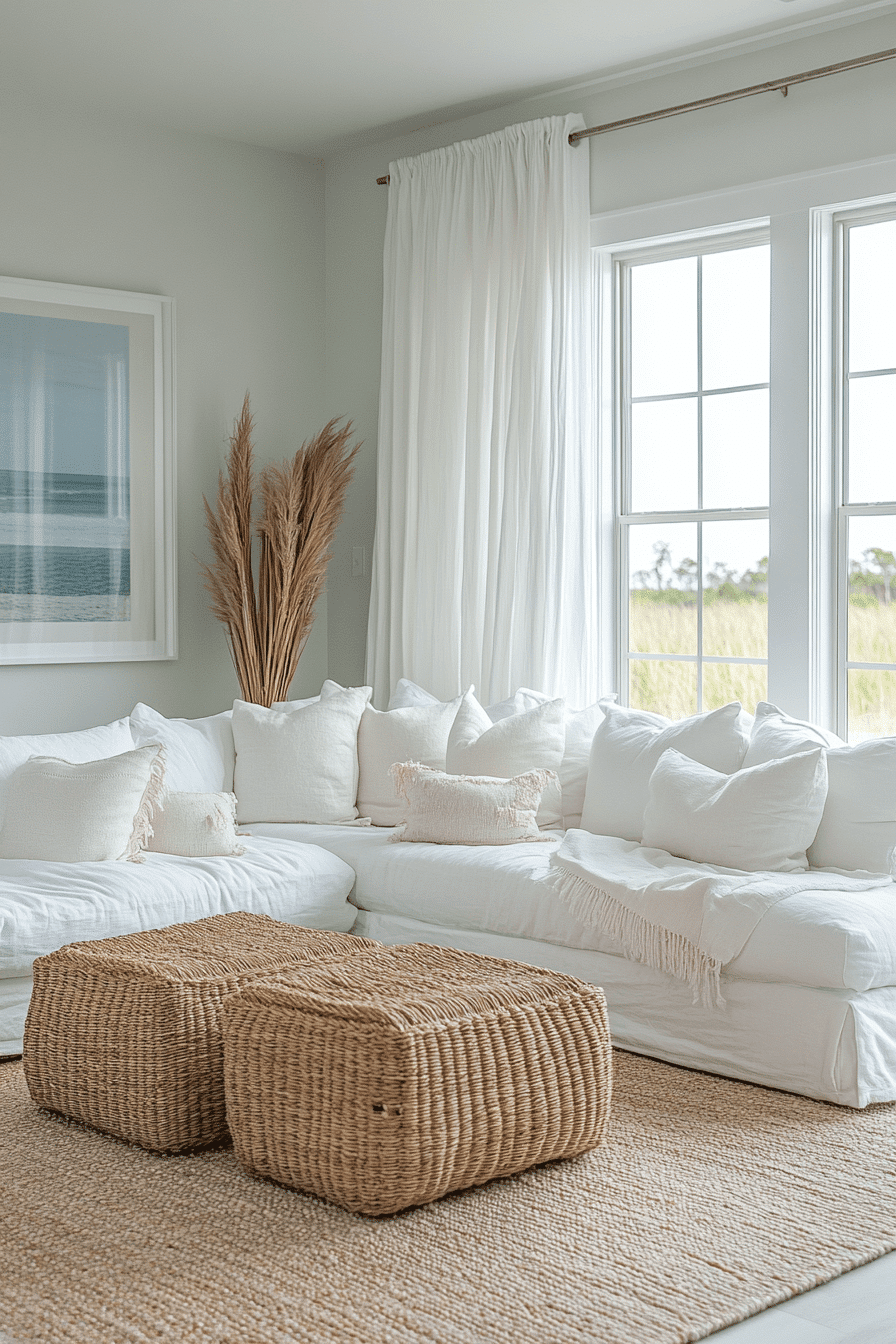 29 Modern Coastal Living Room Ideas For A Bright Airy Home - Courtneys ...