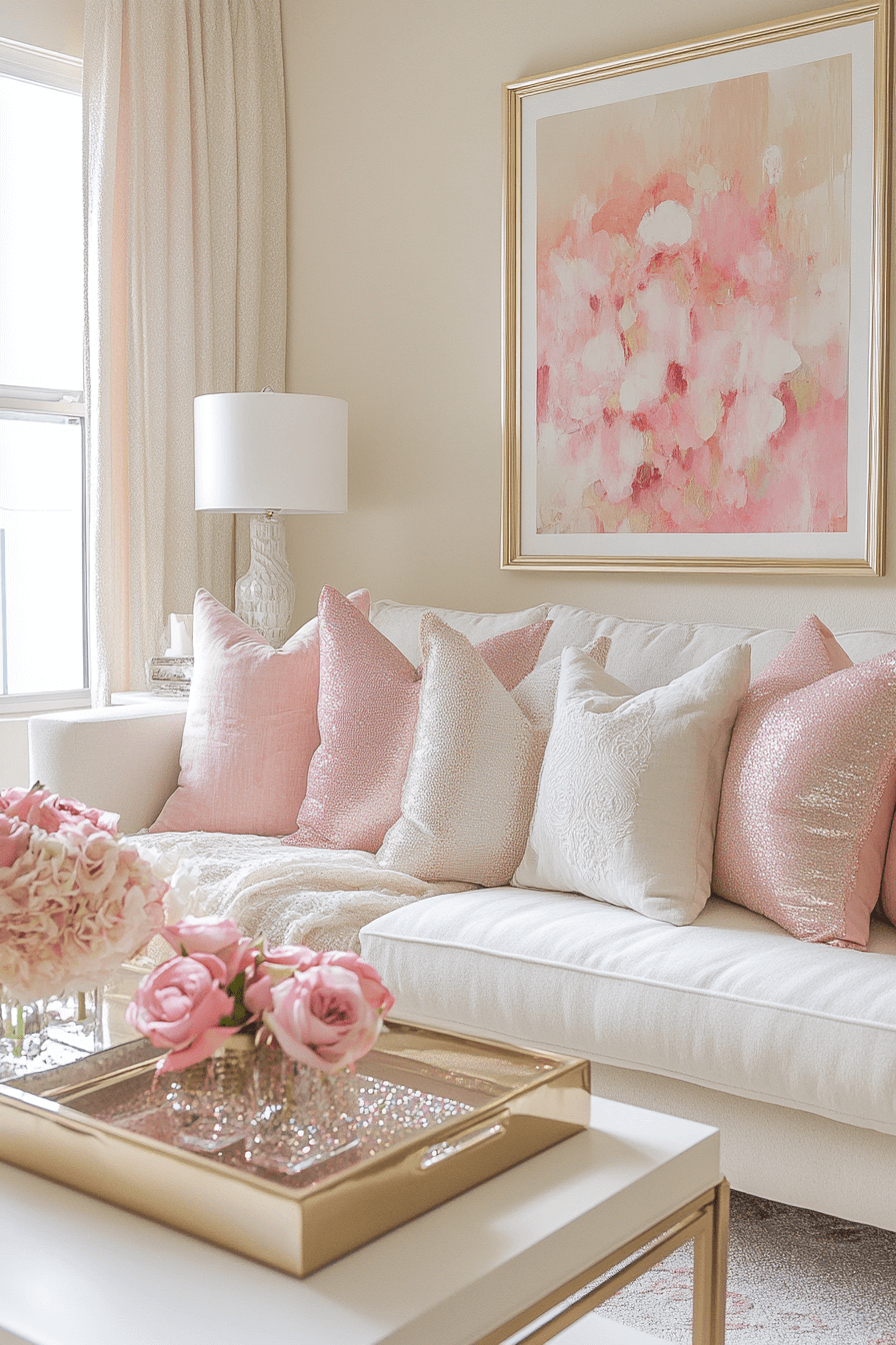 girly apartment decor