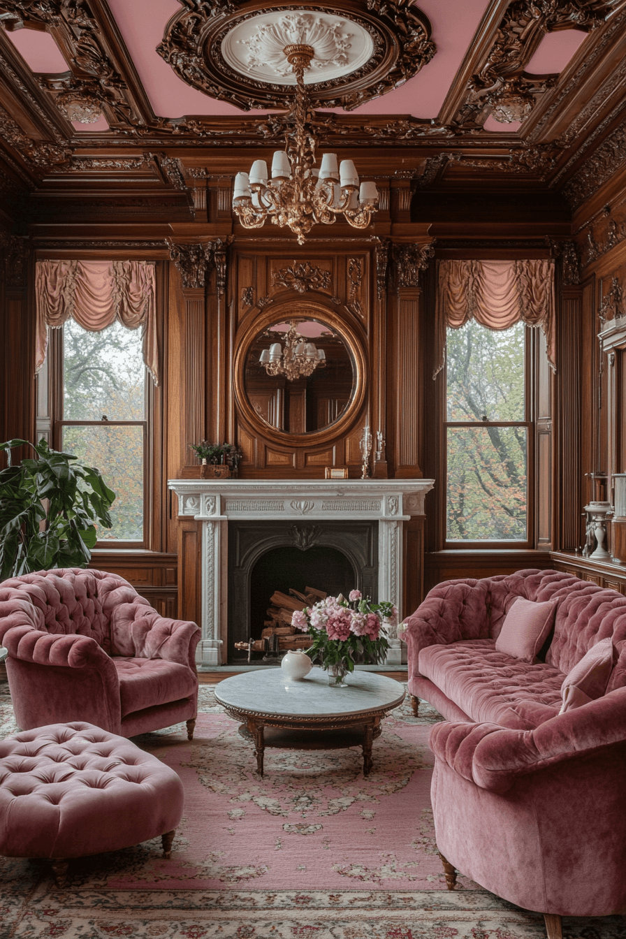 victorian living room