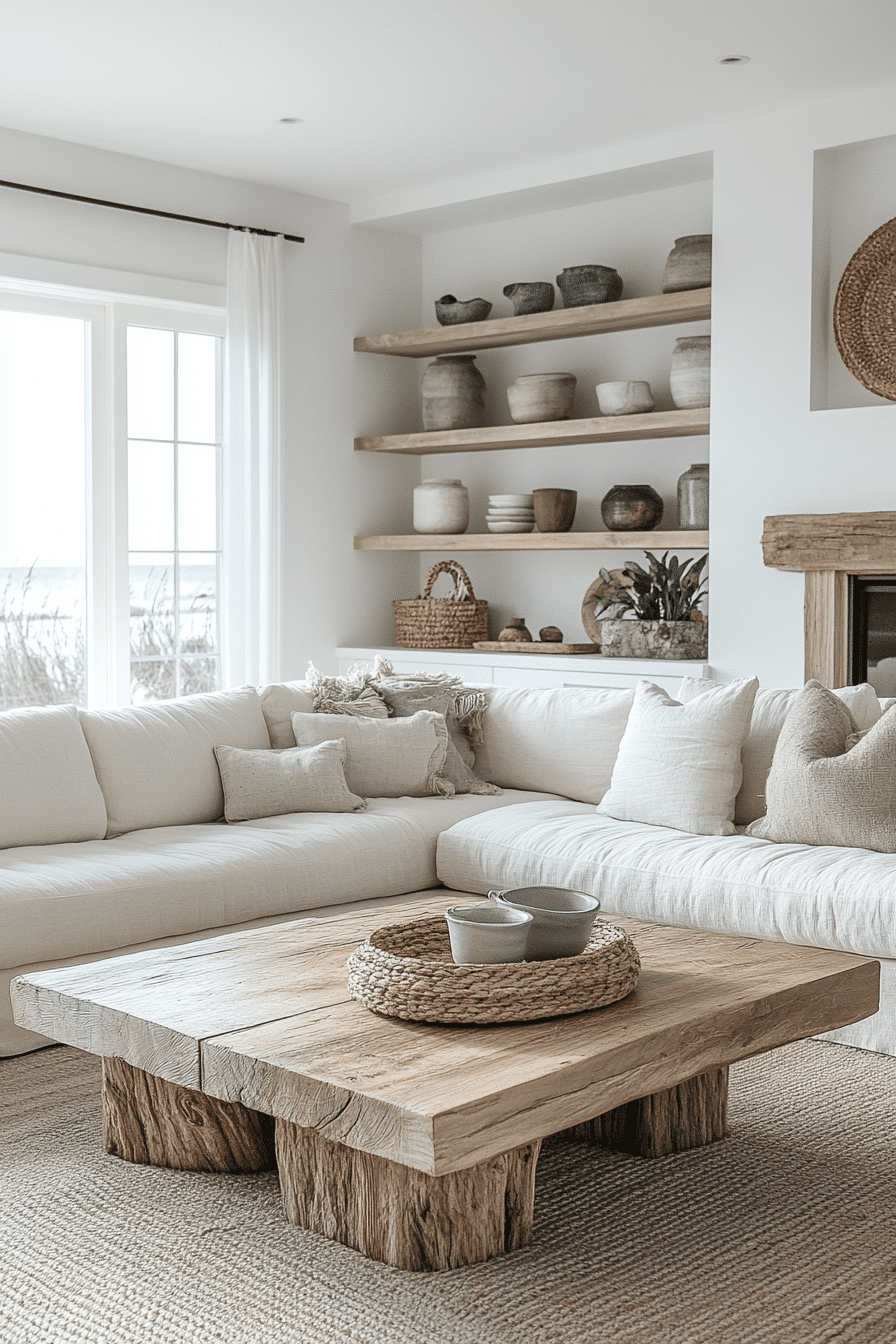 29 Modern Coastal Living Room Ideas For A Bright Airy Home - Courtneys ...