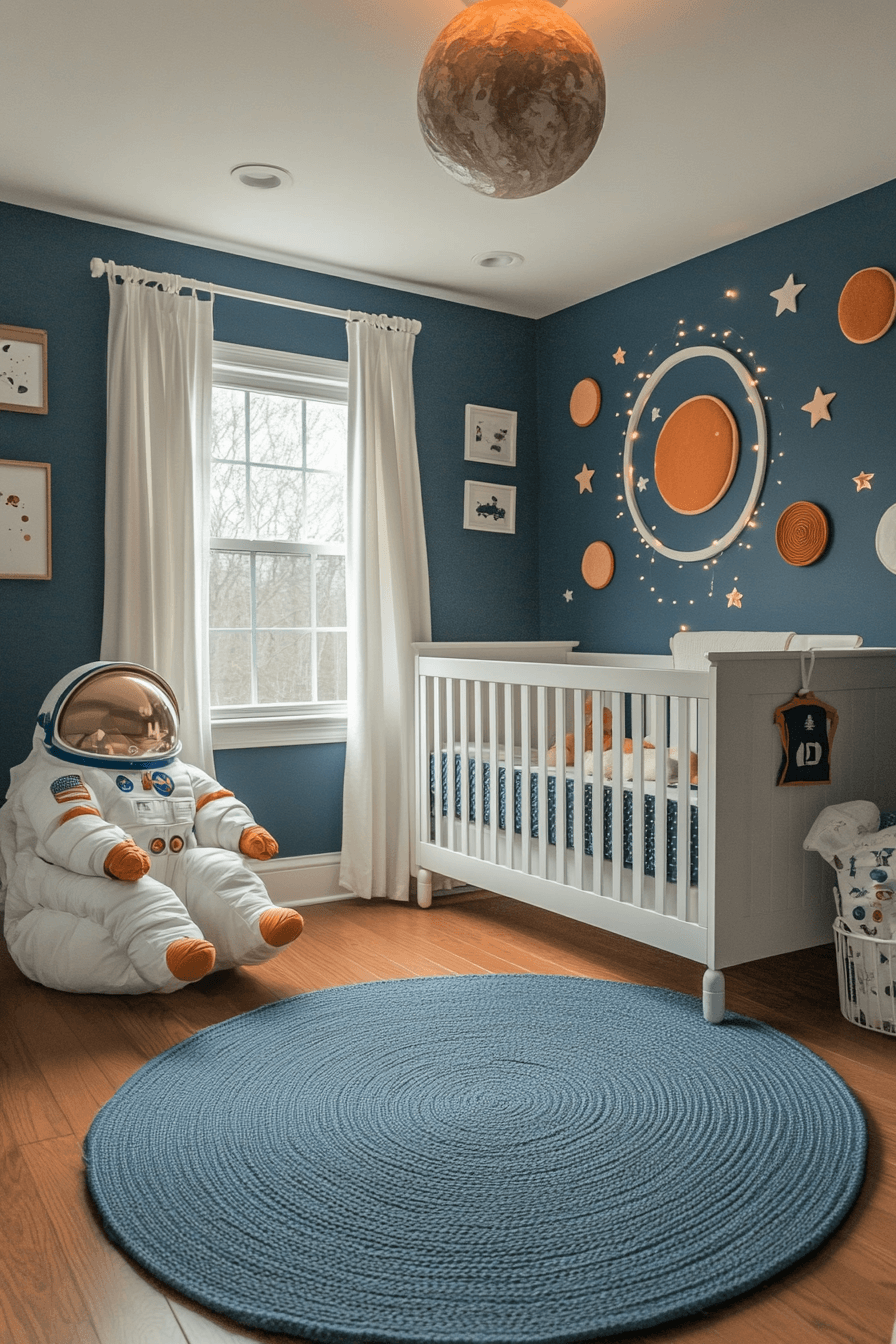 29 Space Themed Nursery Ideas To Welcome Your Baby Into A Starry World ...