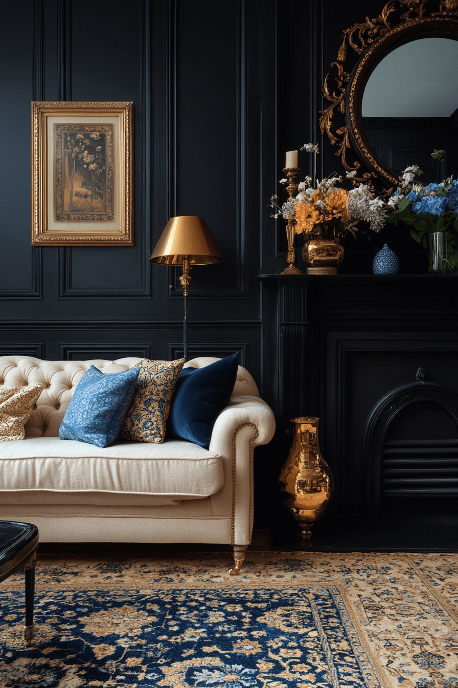 victorian living room