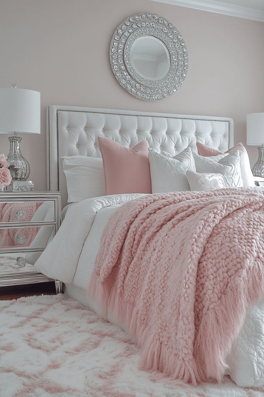 cozy girly bedroom