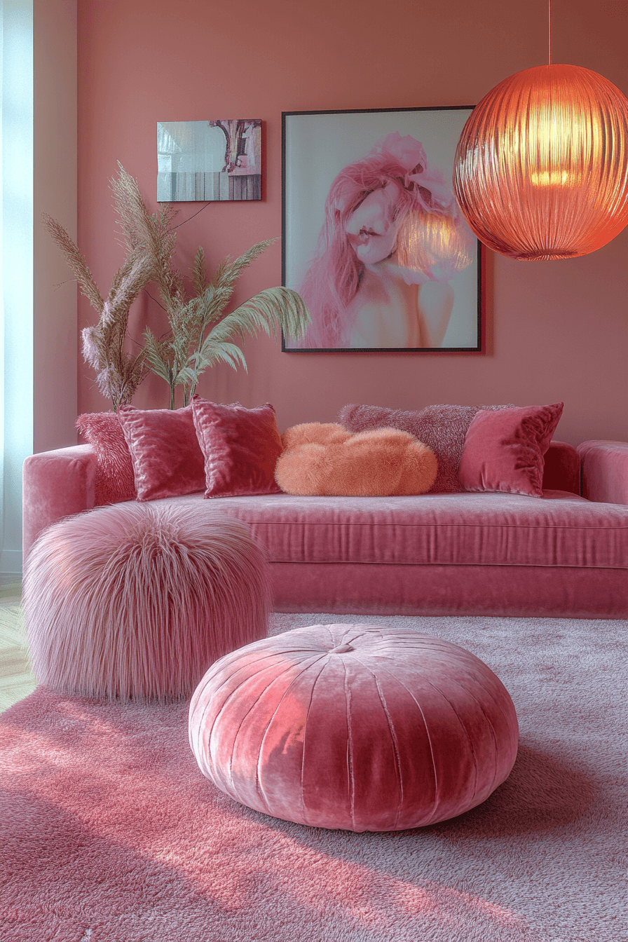 girly apartment decor