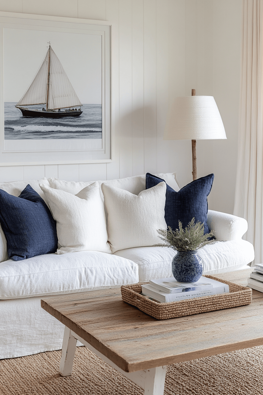 29 Modern Coastal Living Room Ideas For A Bright Airy Home - Courtneys ...