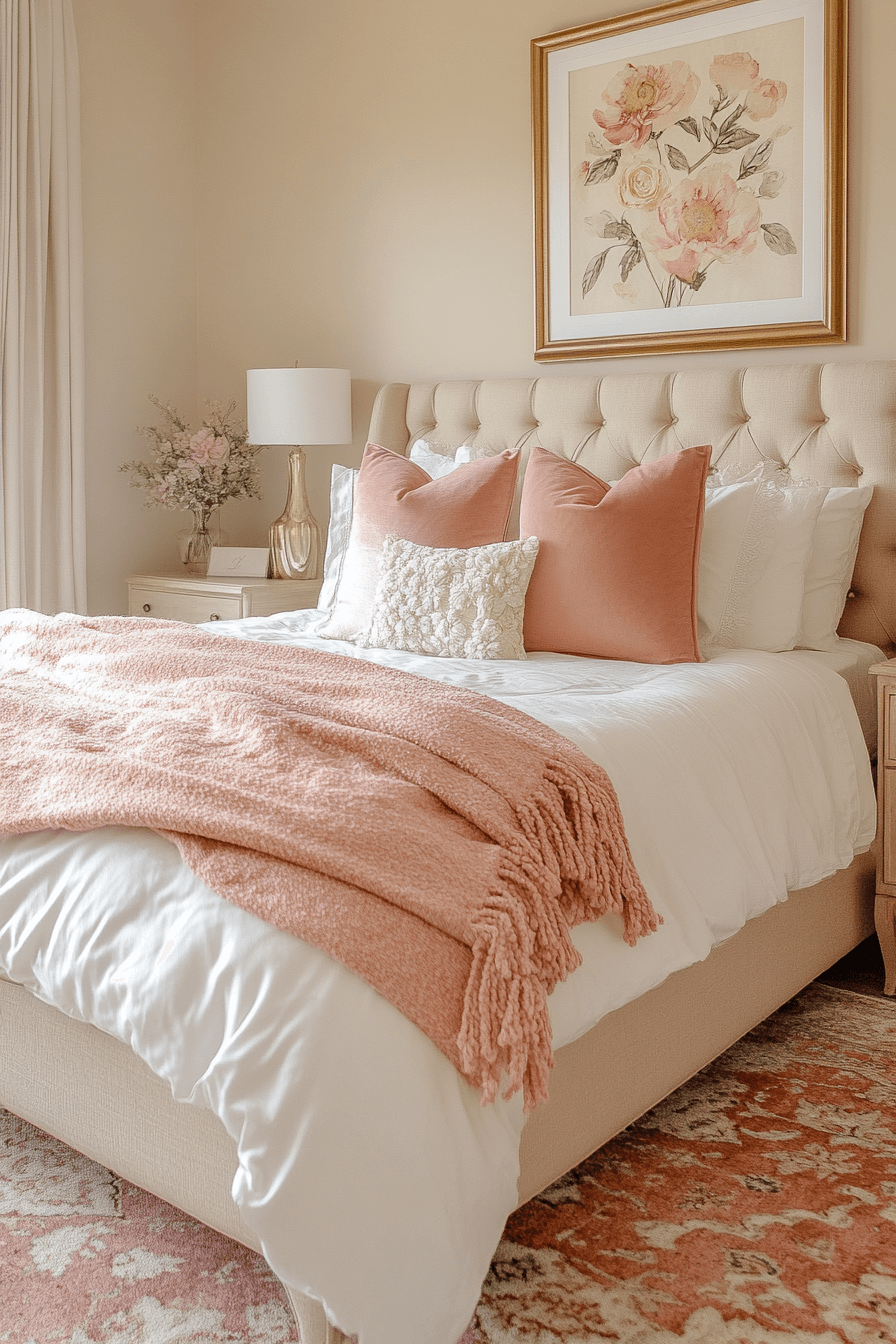 cozy girly bedroom