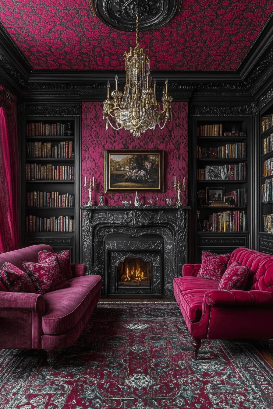 victorian living room