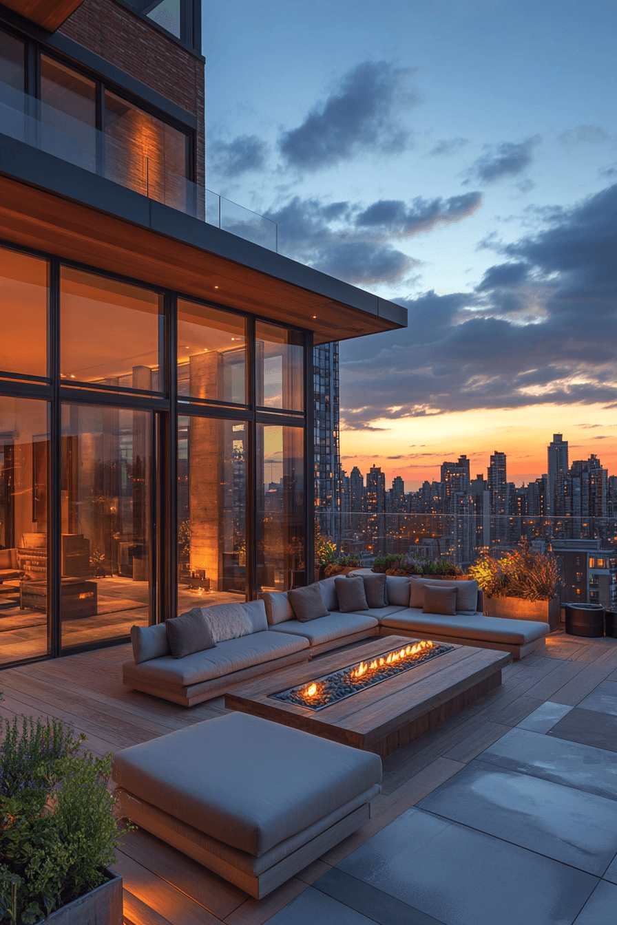 29 Penthouse Living Room Inspiration That Brings Comfort And Glamour ...