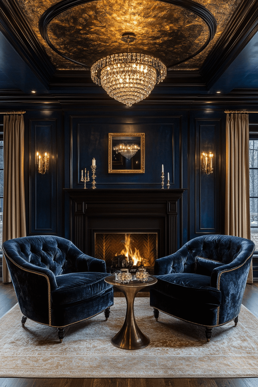 victorian living room