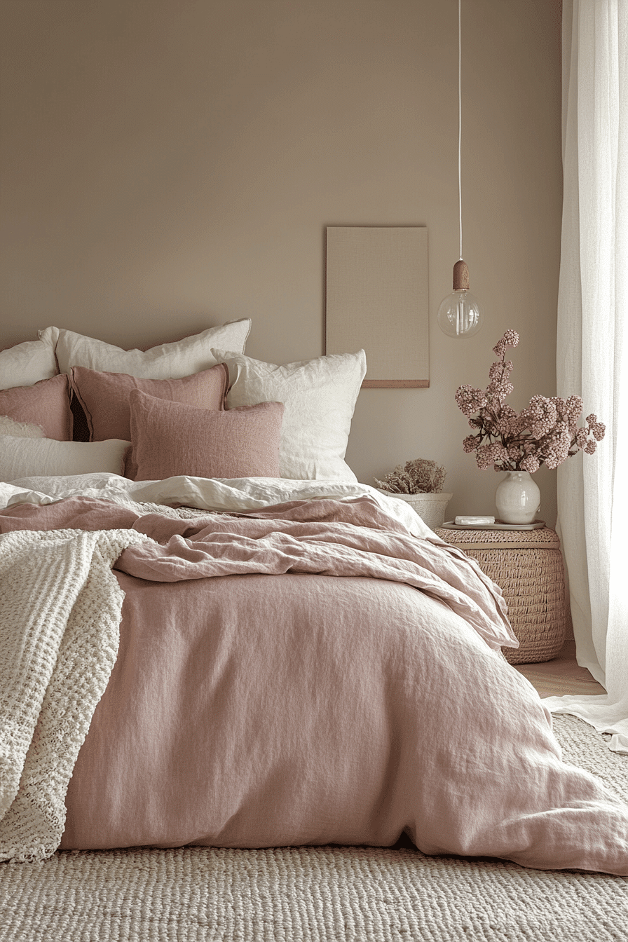cozy girly bedroom