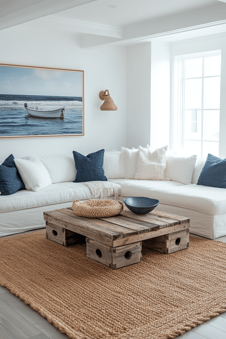 29 Modern Coastal Living Room Ideas For A Bright Airy Home - Courtneys ...