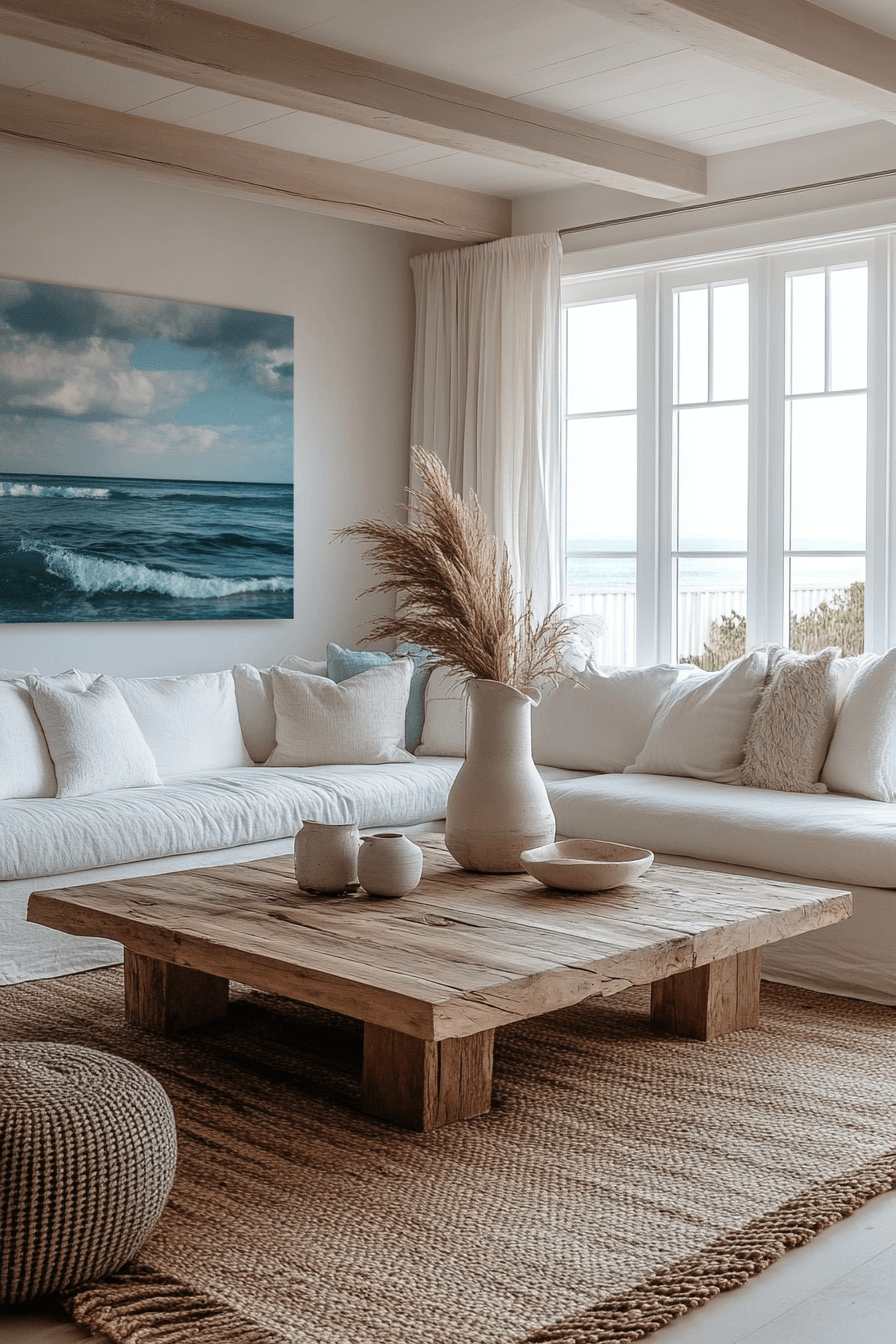 29 Modern Coastal Living Room Ideas For A Bright Airy Home - Courtneys ...