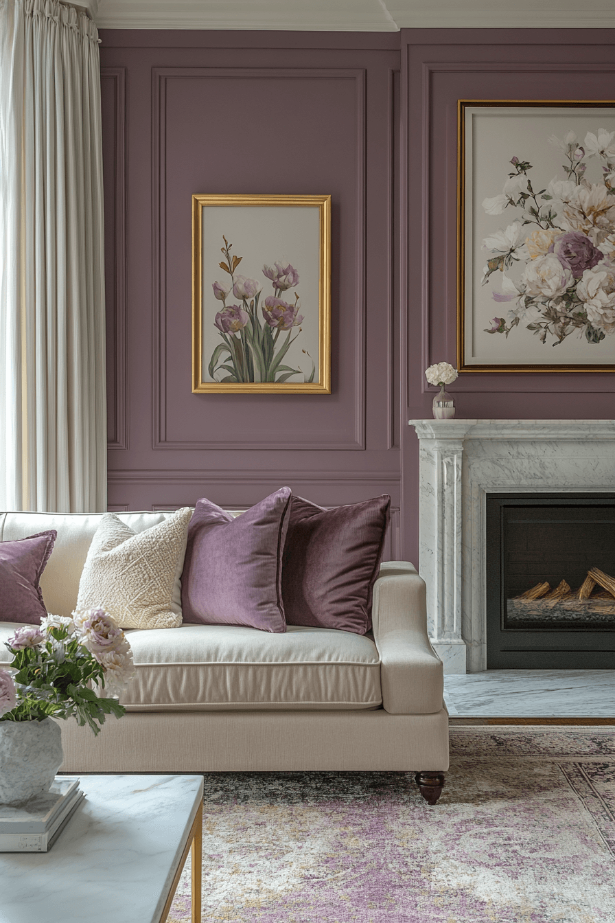 victorian living room