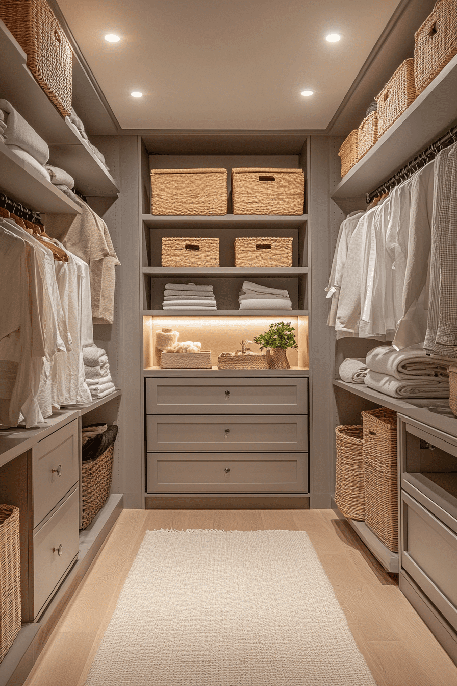29 Small Walk In Closet Ideas That Bring Calm To Your Routine ...