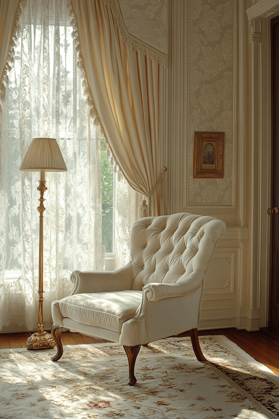 victorian living room