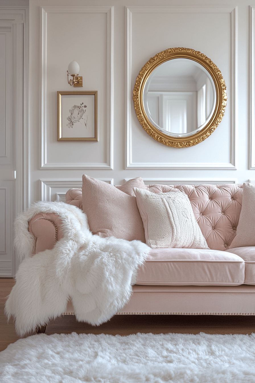 girly apartment decor