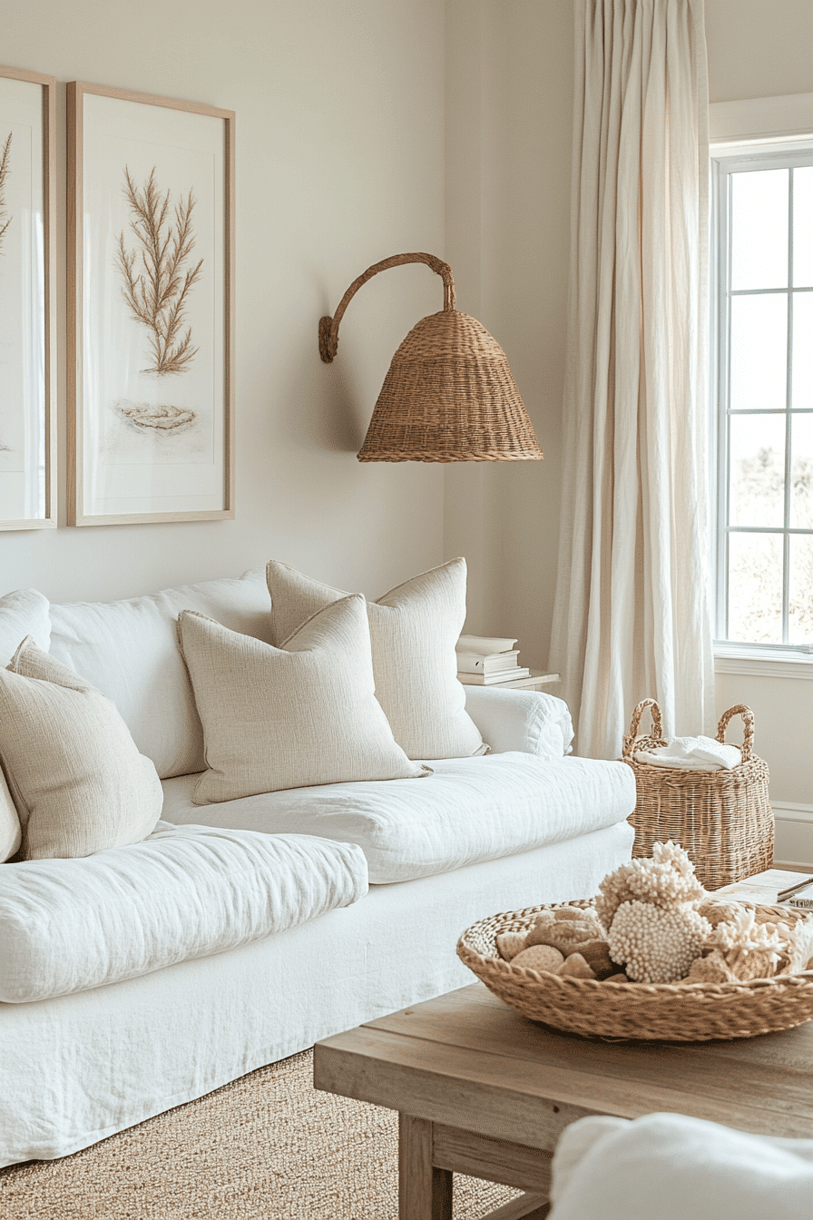 29 Modern Coastal Living Room Ideas For A Bright Airy Home - Courtneys ...