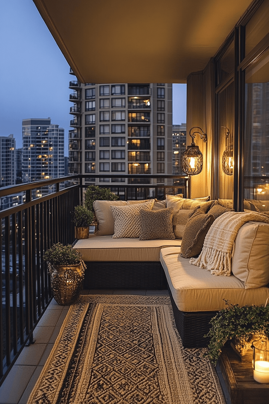 29 Small Apartment Balcony Ideas For A Calm Cheerful And Relaxing Space ...