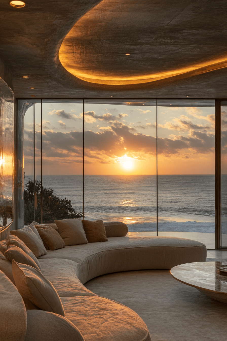 Photo inspiration: Wide Overseas Comforts Penthouses Reference: 29 Penthouse Living Room Inspiration That Brings Comfort And Glamour