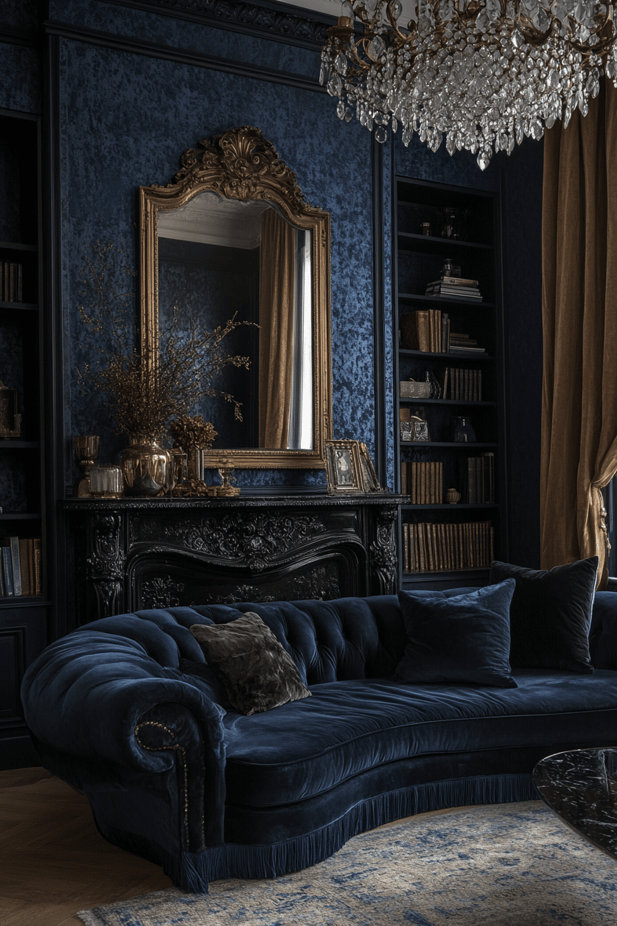 victorian living room