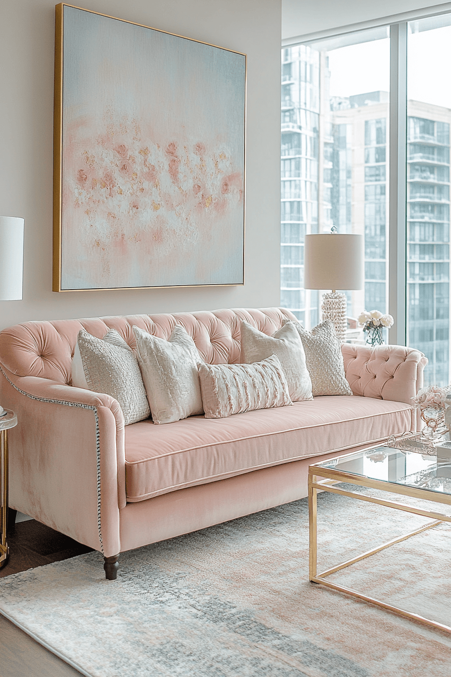 girly apartment decor