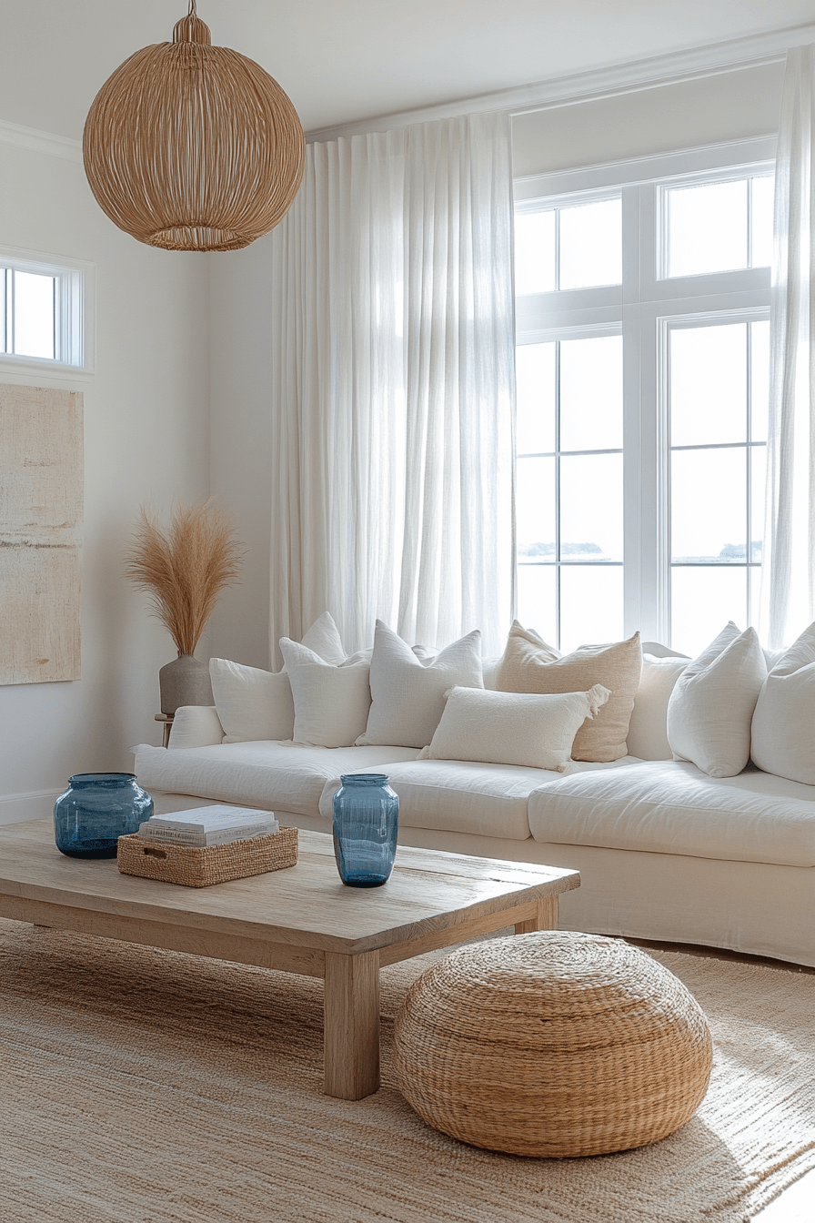 29 Modern Coastal Living Room Ideas For A Bright Airy Home - Courtneys ...