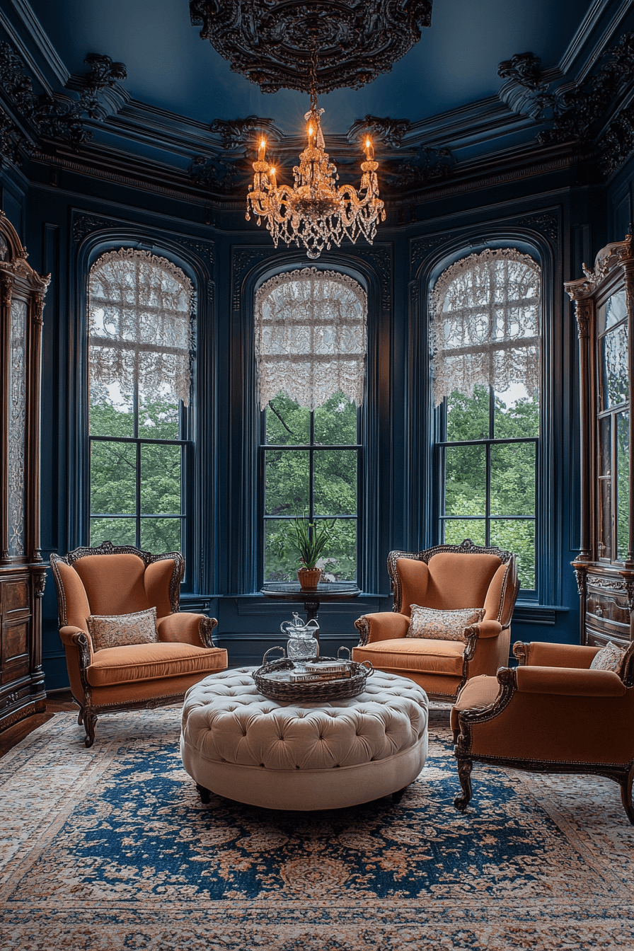 victorian living room