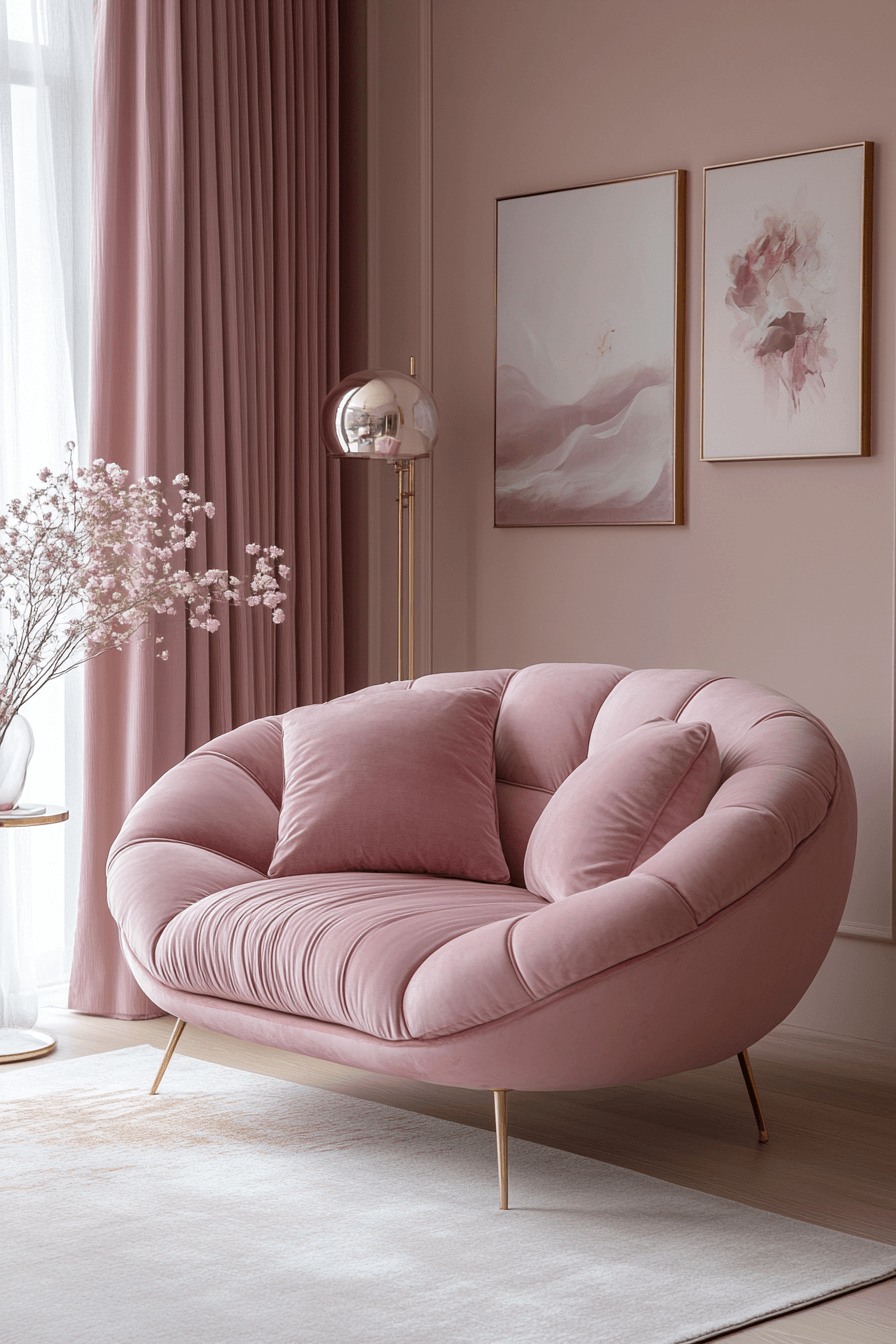 girly apartment decor