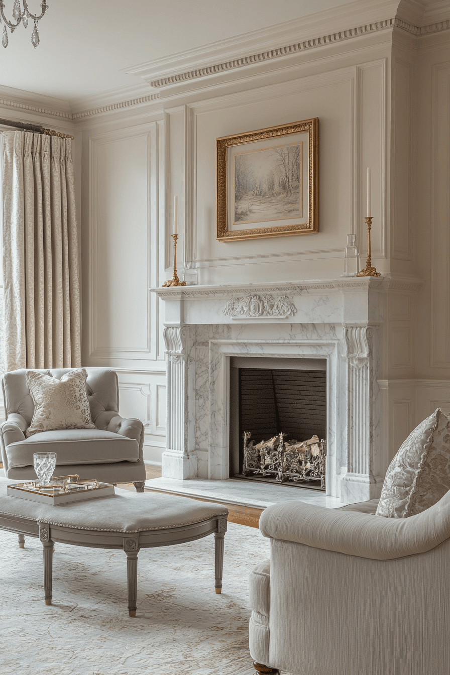 victorian living room