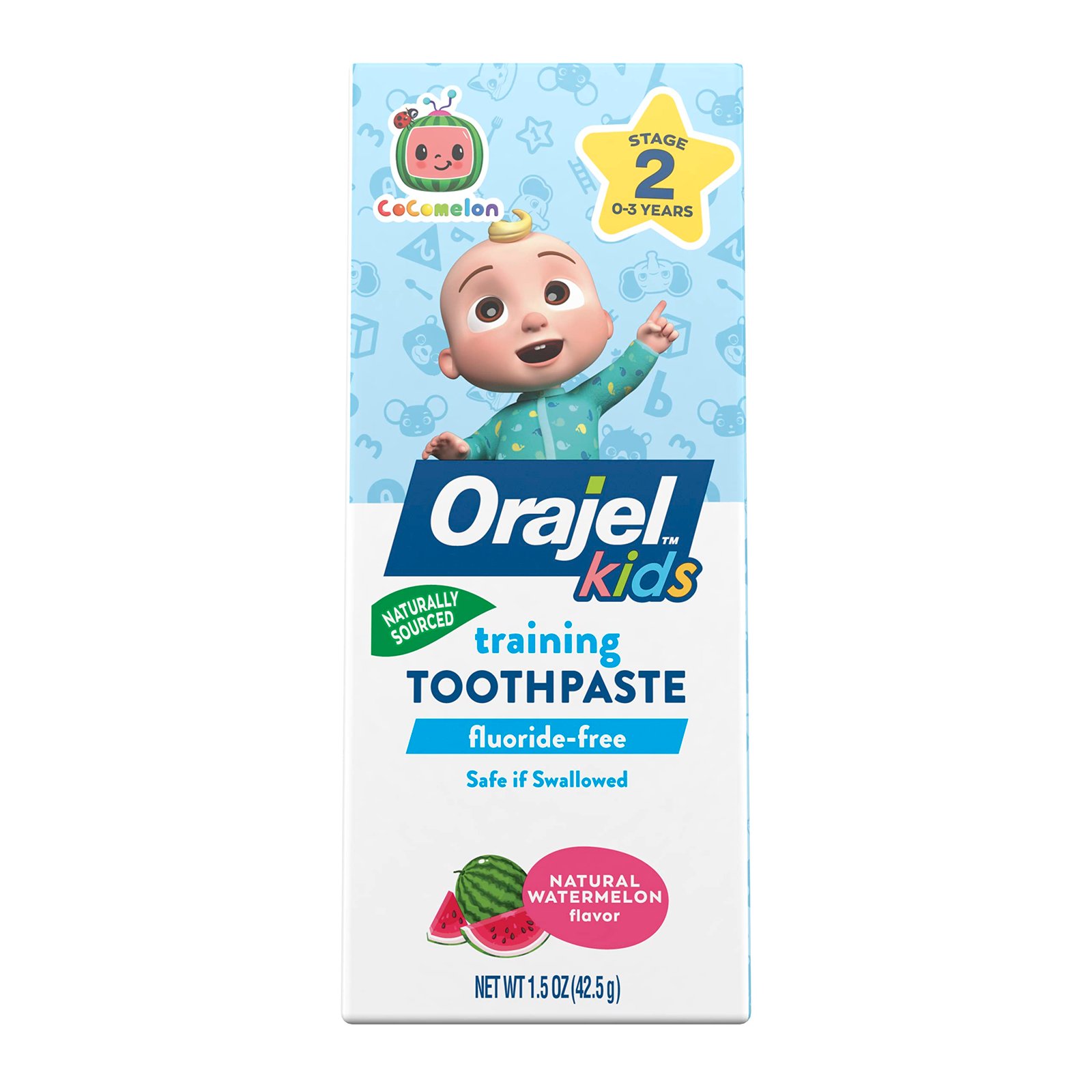 The Best Toothpaste for Toddlers: 8 Safe and Effective Options 8 Orajel Kids CoComelon Training Toothpaste Fluoride-Free