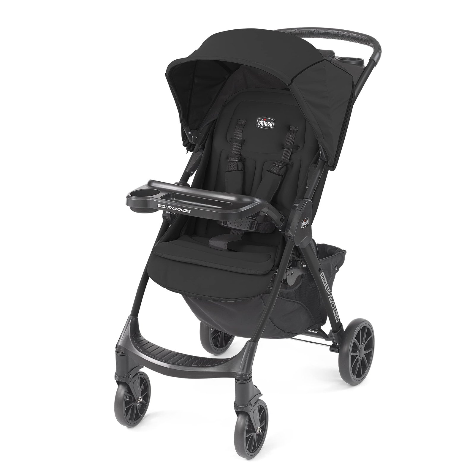 8 Best Lightweight Strollers 7 Chicco Mini Bravo Plus Lightweight Stroller - Storm | Black