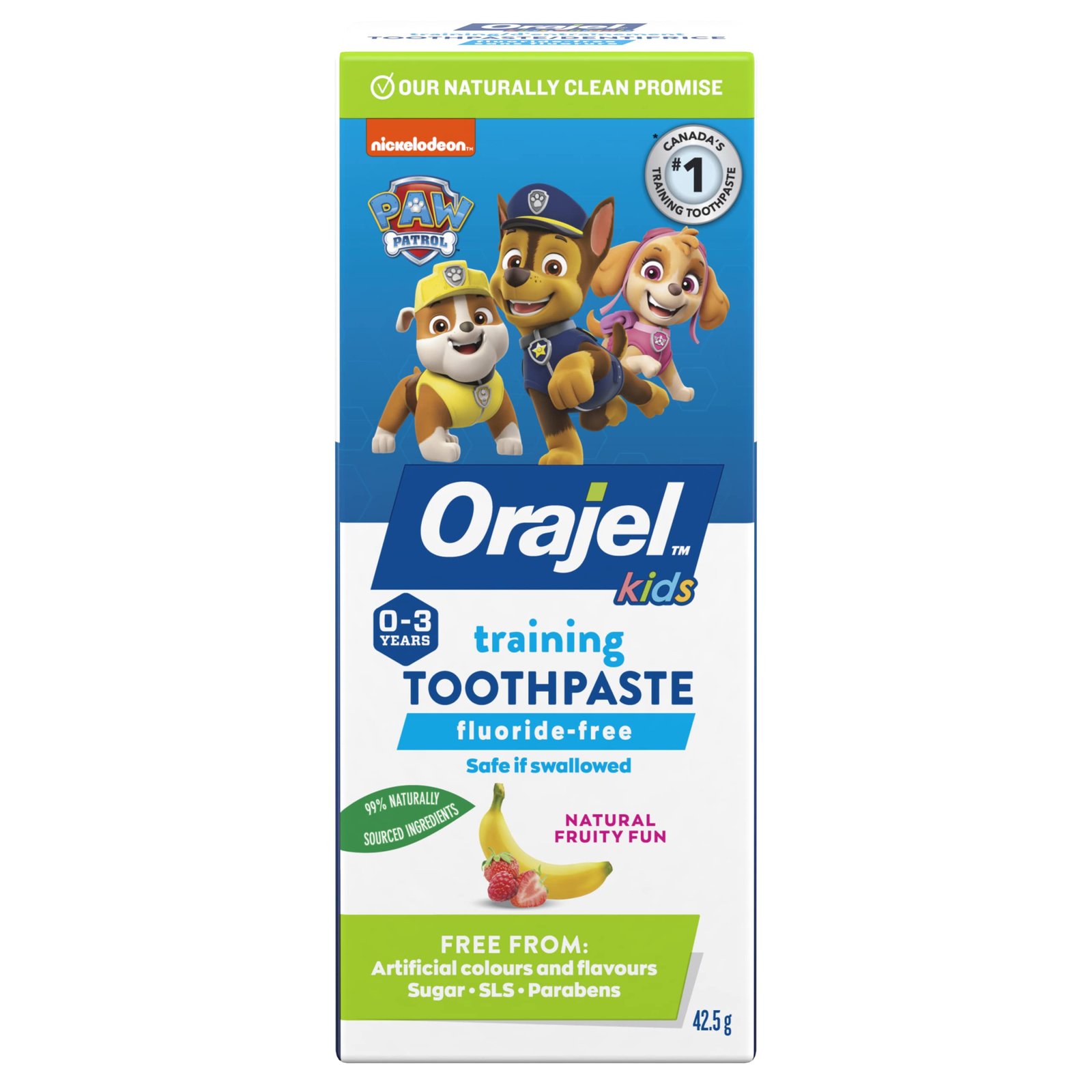 The Best Toothpaste for Toddlers: 8 Safe and Effective Options 4 Orajel Kids Paw Patrol Fluoride-Free Training Toothpaste