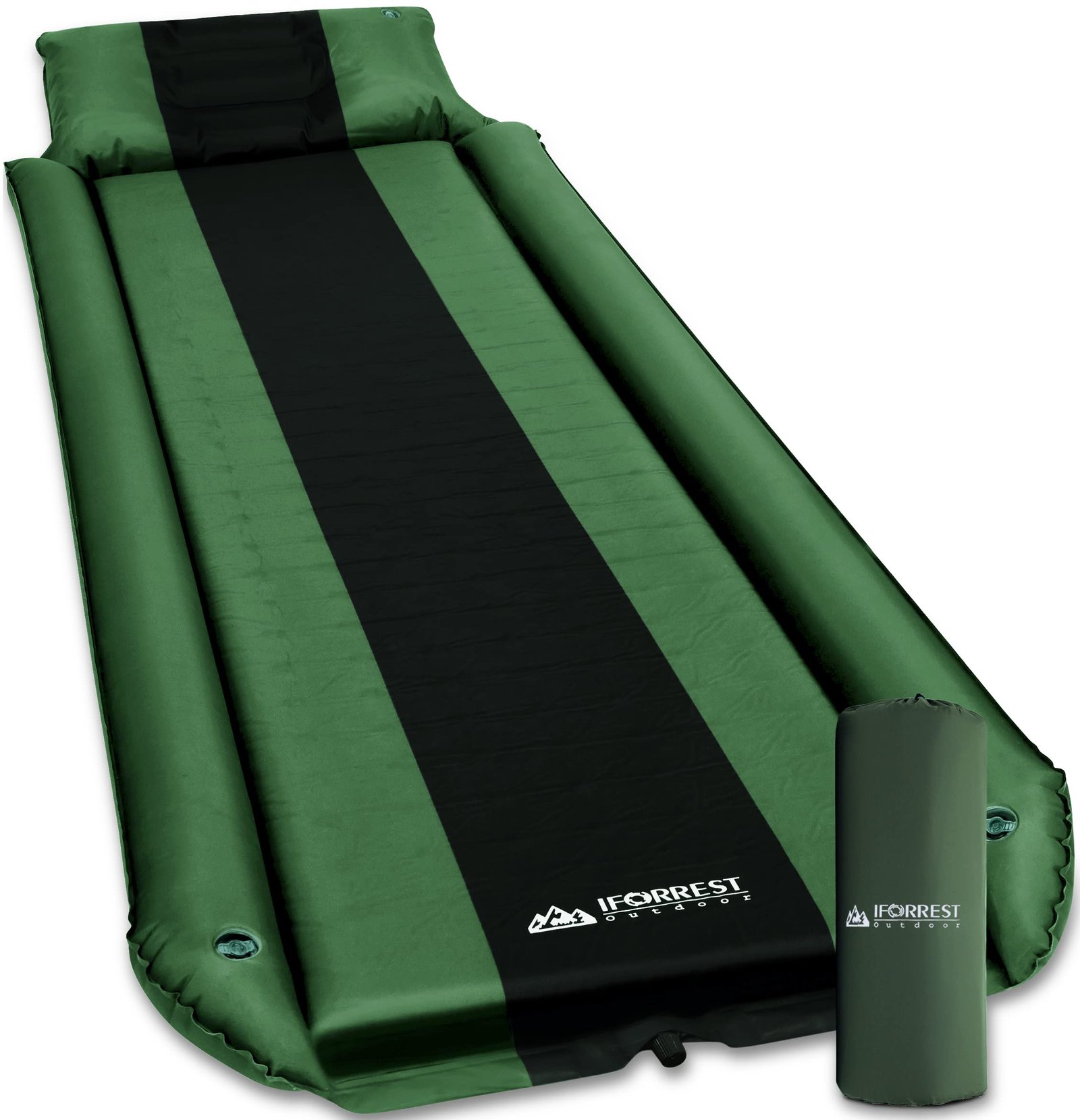 8 Best Cot Mattresses for a Comfortable Night's Sleep 7 IFORREST Sleeping Pad w/Armrest & Pillow