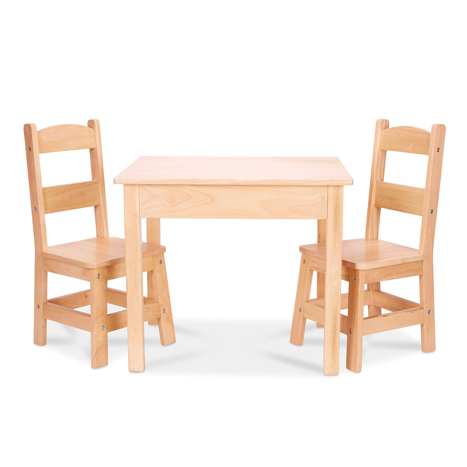11 Best Toddler Table and Chairs for Your Little One's Playtime 3 Melissa & Doug Solid Wood Table and 2 Chairs Set