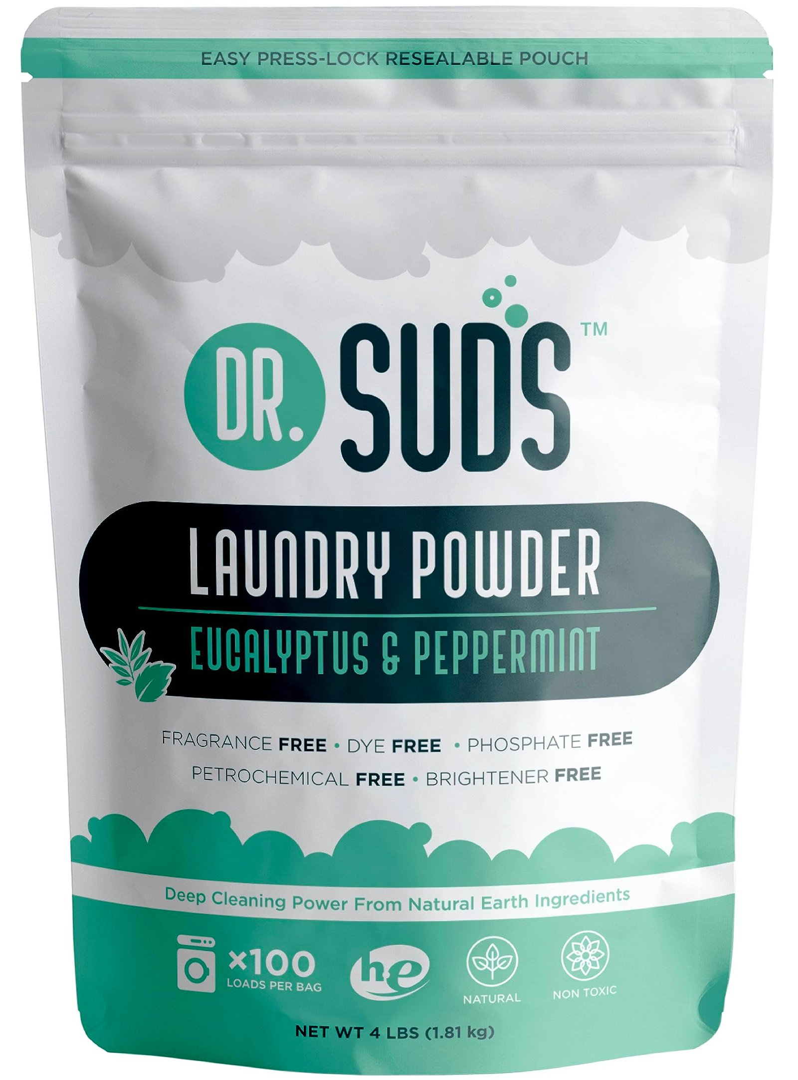 8 Best Natural Laundry Powder for Eco-Friendly Cleaning 7 Dr. Suds Natural Laundry Detergent Powder