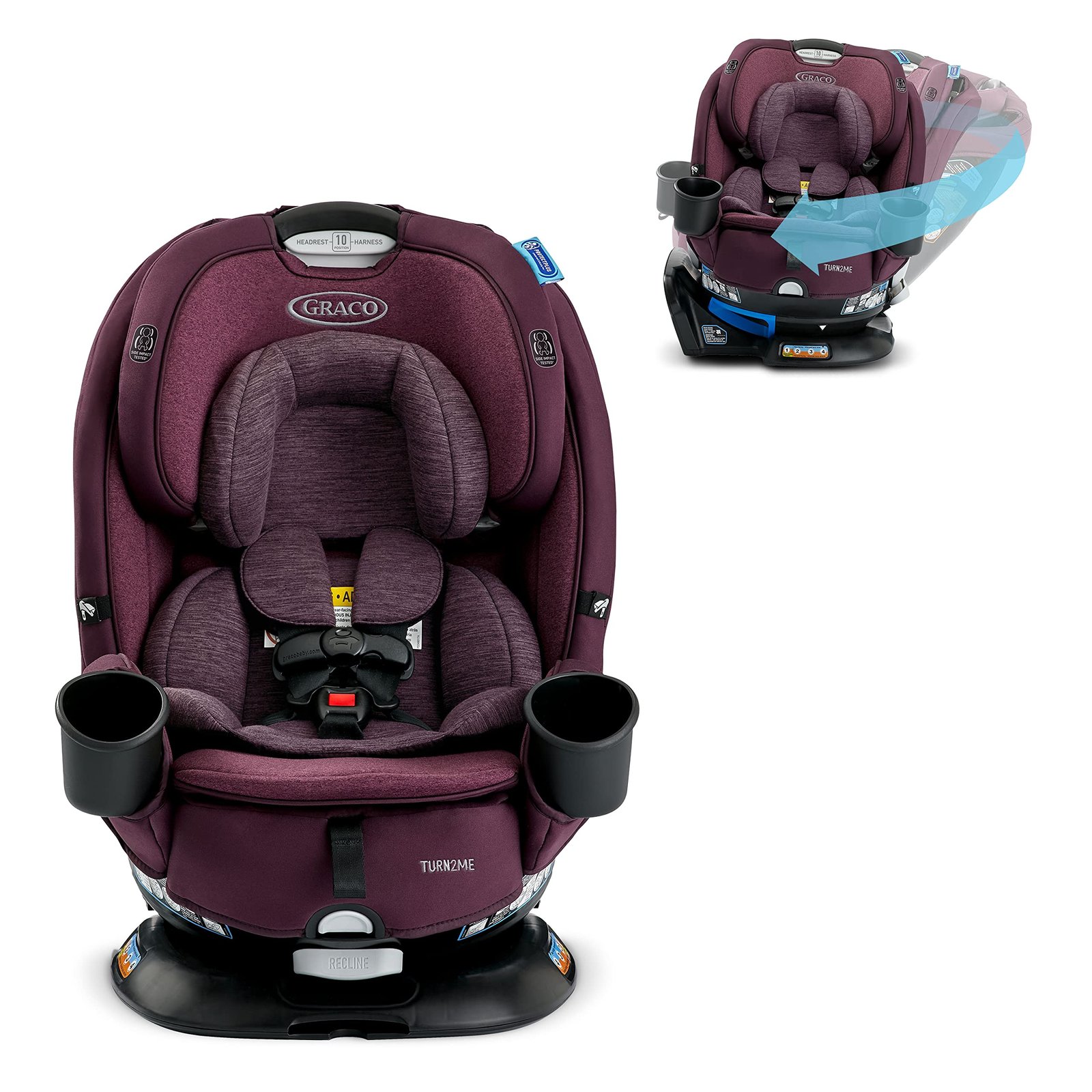 Best 360 Car Seat for Safe and Comfortable Travel 2 Graco® Turn2Me™ 3-in-1 Car Seat, London