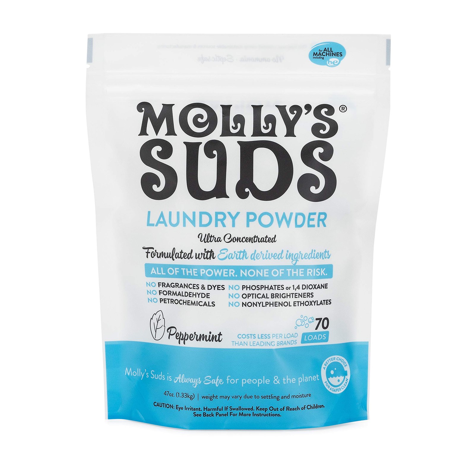 8 Best Natural Laundry Powder for Eco-Friendly Cleaning 3 Molly's Suds Original Laundry Detergent Powder