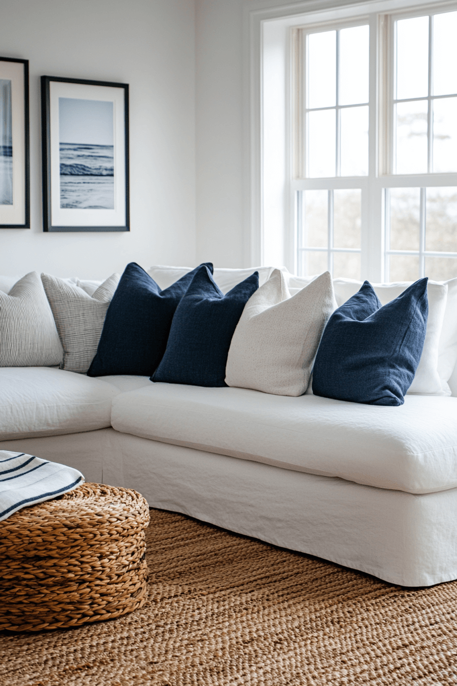29 Modern Coastal Living Room Ideas For A Bright Airy Home - Courtneys ...