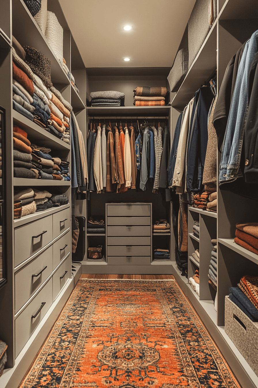 29 Small Walk In Closet Ideas That Bring Calm To Your Routine ...